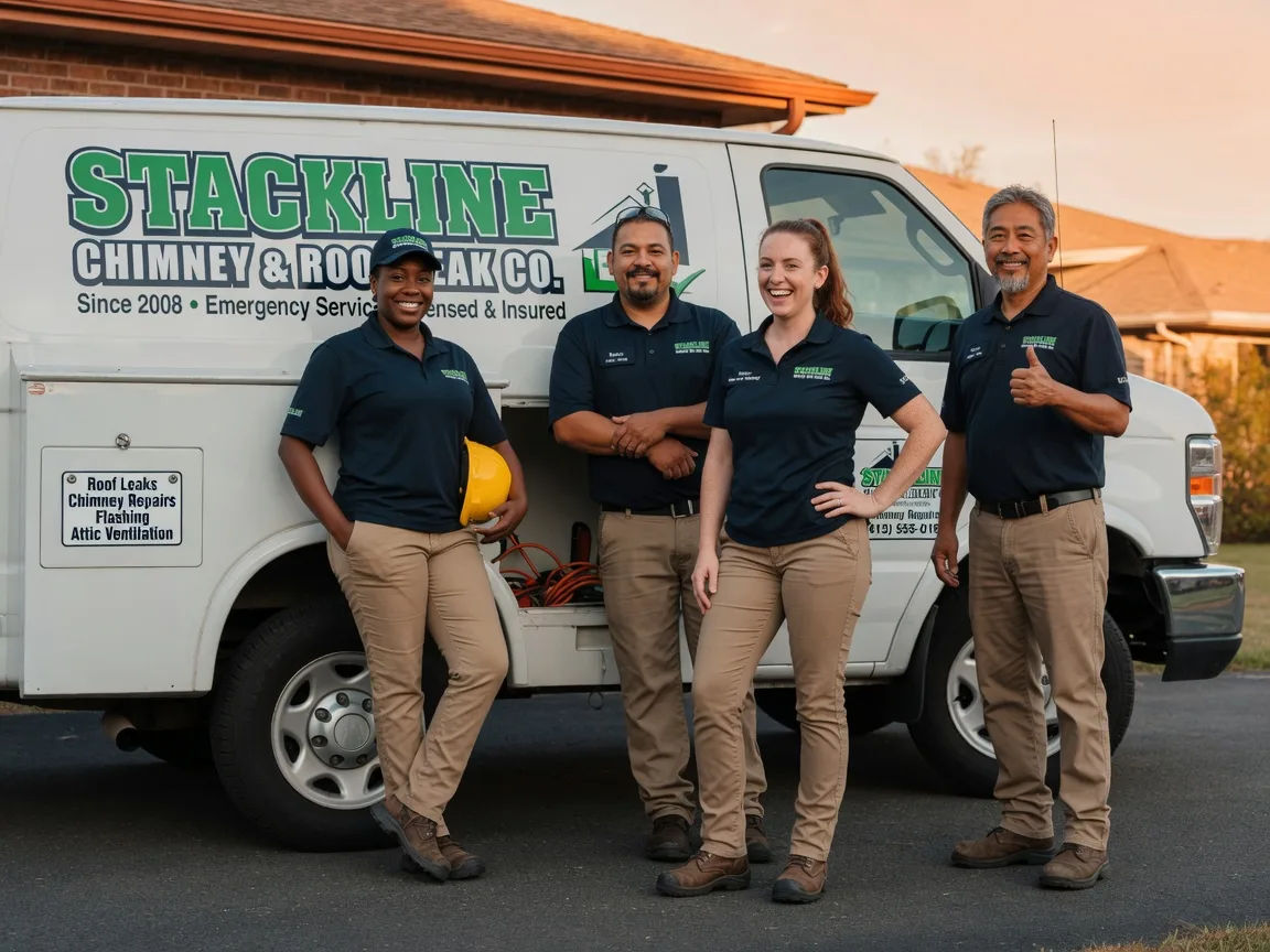 Chimney flashing repair company in Homestead, IA